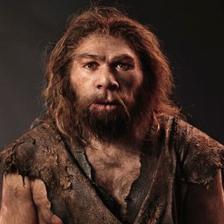 ilustração de Homo Neandertal